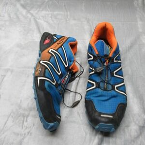 Salomon Mens Running Shoes 13 Blue Speedcross 3 Trail Lightweight Cushioned Hike